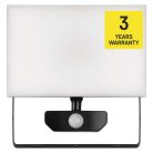 LED-es reflektor TAMBO mozgásérzékelővel, 50 W, 5000 lm, fekete