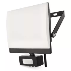   LED-es reflektor TAMBO EVO mozgásérzékelővel, 50 W, 5000 lm, IP44, fekete