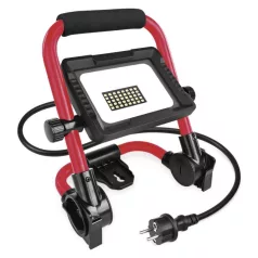   LED reflektor ELION 20W, red-fekete, IP65, 3000 lm, természetes fehér