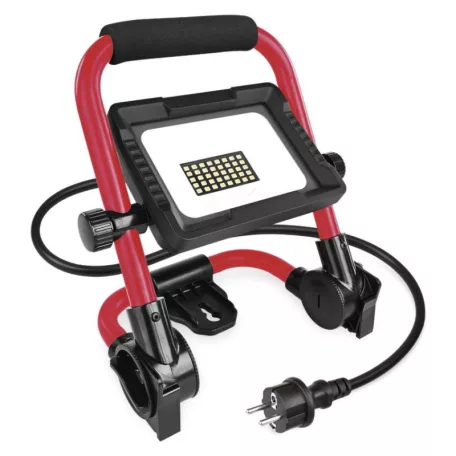 LED reflektor ELION 20W, red-fekete, IP65, 3000 lm, természetes fehér