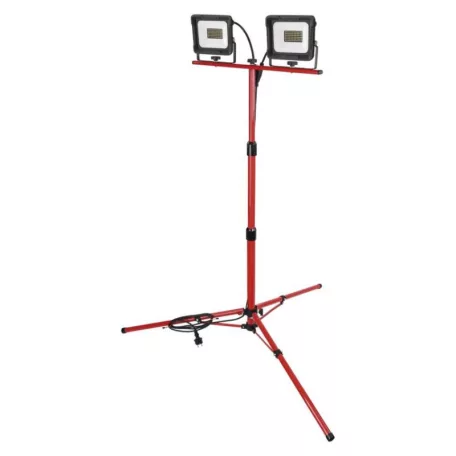 EMOS ELION LED reflektor 2×30W + háromlábú állvány