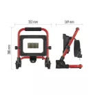 LED reflektor ELION 30W, red-fekete, IP65, 4800 lm, természetes fehér