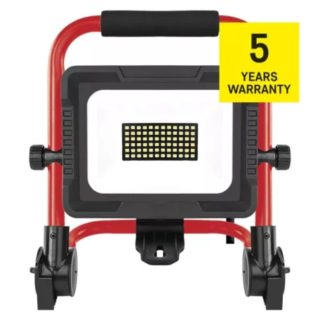 LED reflektor ELION 30W, red-fekete, IP65, 4800 lm, természetes fehér