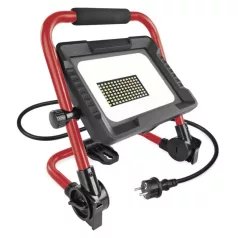   LED reflektor ELION 50W, red-fekete, IP65, 8000 lm, természetes fehér