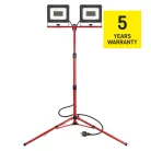 EMOS ELION LED reflektor 2×50W + háromlábú állvány