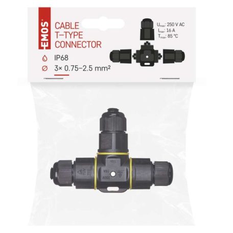 EMOS T kábelcsatlakozó ip68