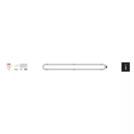 EMOS LED PORÁLLÓ LÁMPA MISTY 35W CW IP66