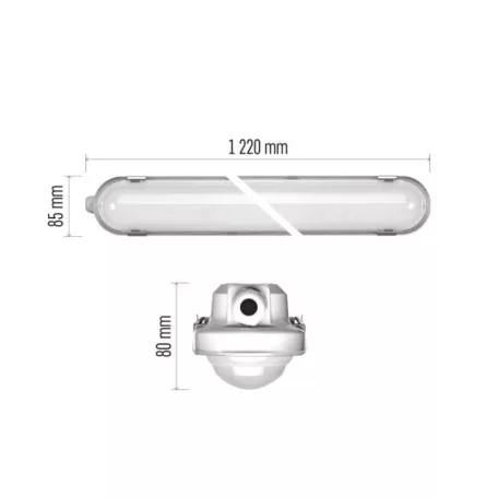 EMOS LED PORÁLLÓ LÁMPA MISTY 54W NW IP66