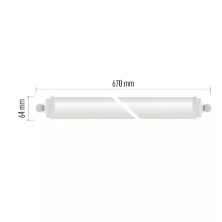 EMOS LED PORÁLLÓ LÁMPA FESTY 18W, IP65