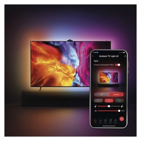 GoSmart Ambient LED RGB világítás TV-hez 65“ (164 cm)