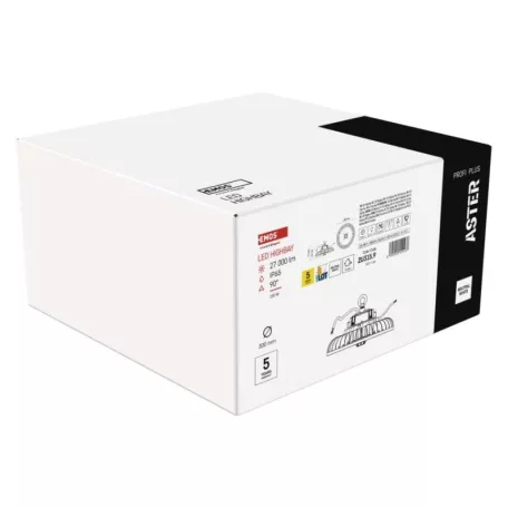 EMOS LED HIGHBAY ipari mennyezeti lámpa ASTER 150W IP65 90°