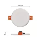 EMOS LED panel VIXXO beépíthető 7.5WW 650lm IP65 term. fehér
