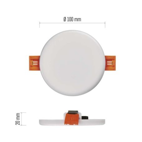EMOS LED panel VIXXO beépíthető 7.5WW 650lm IP65 term. fehér