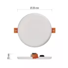 EMOS LED panel VIXXO beépíthető 10W 900lm IP65 természetes fehér