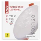 EMOS LED panel VIXXO beépíthető 10W 900lm IP65 természetes fehér