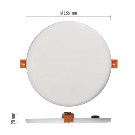 EMOS LED panel VIXXObeépíthető 19W 1700lm IP65 természetes fehér