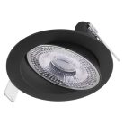 LED reflektor GERI fekete, kerek, 6,5W CCT