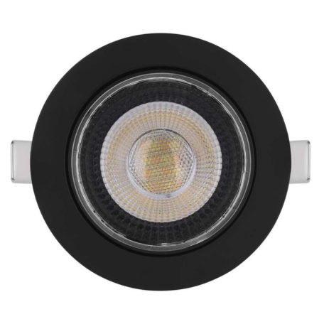 LED reflektor GERI fekete, kerek, 6,5W CCT