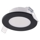 LED reflektor LORI fekete, kerek, 4,5W CCT