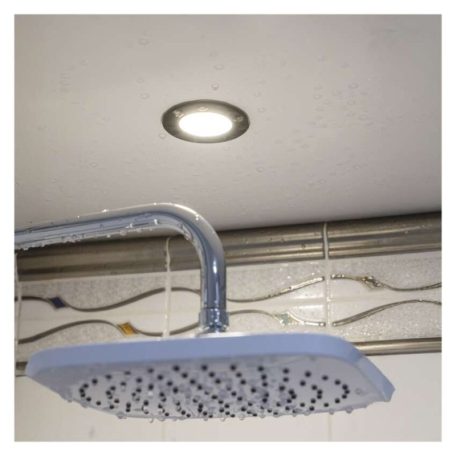 LED reflektor LORI fekete, kerek, 4,5W CCT