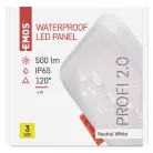 EMOS LED panel VIXXO beépíthető 6W 500lm IP65 term. fehér