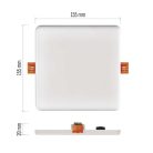 EMOS LED panel VIXXO beépíthető 13.5W 1250lm IP65 természetes fehér