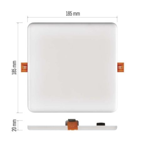 EMOS LED panel VIXXO beépíthető 19W 1700lm IP65 természetes fehér