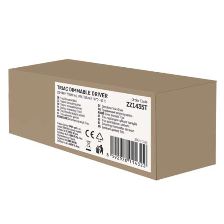 Triac dimmelhető meghajtó LED lámpatesthez 350mA 14W
