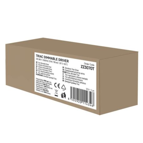 Triac dimmelhető meghajtó LED lámpatesthez 700mA 28W