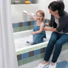 BEWELLO fürdőszobai kapaszkodó, Tapadókorongos fürdőszobai kapaszkodó 30 cm a0055