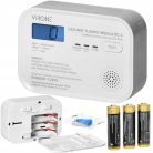 Anco Szénmonoxid érzékelő LCD kijelzővel szén-monoxid riasztó, co érzékelő lcd kijelzővel Virone dc3, Tracon co218a pozitív listás érzékelő