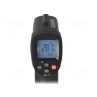 AXIO Infravörös érintésmentes hőmérő, Axio AX-7510 tárgyak mérésére,mérési távolság:  5 cm, -20 ° C ~ 550 ° C testhőmérséklet mérő testhőmérséklet mérő Infravörös, pisztolyos" Non-Contact Hőmérő"