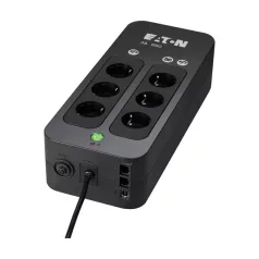   EATON UPS 3S (3+3 Schuko) 550VA (330 W) OFFLINE szünetmentes tápegység, torony - USB interfész felügyeleti szoftverrel