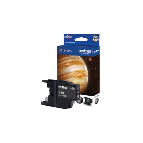 Brother Tintapatron LC1240BK, Nagy töltetű - 600 oldal, Fekete
