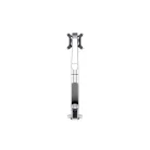 MULTIBRACKETS Asztali konzol, M VESA Gas Lift Arm Single Silver (15-34", max.VESA: 100x100 mm, 10 kg)