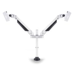   MULTIBRACKETS 2 karos asztali konzol, M VESA Gas Lift Arm Dual White (15-32", max.VESA: 100x100 mm, 10 kg)