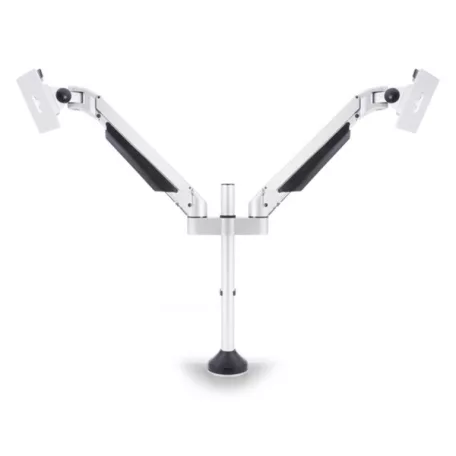 MULTIBRACKETS 2 karos asztali konzol, M VESA Gas Lift Arm Dual White (15-32", max.VESA: 100x100 mm, 10 kg)