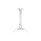 MULTIBRACKETS Mennyezeti konzol, M Universal Projector Ceiling Mount I (13.5 kg, White, 380-580 mm)