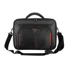   TARGUS Notebook táska CN415, Classic+ 15-15.6" Clamshell Laptop Bag - Black/Red