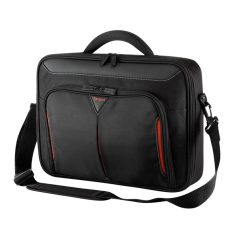   TARGUS Briefcase / Classic+ 17-18" Clamshell Laptop Bag - Black/Red