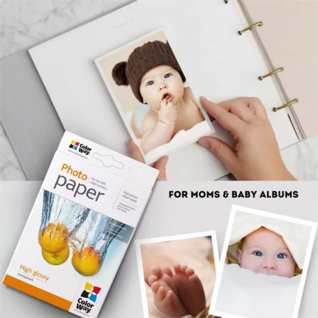 COLORWAY Fotópapír, magasfényű (high glossy), 180 g/m2, A3+, 20 lap