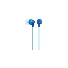   SONY MDREX15LPLIZLI.AE, 18-22000 Hz, 16 ohm, 3.5 mm Jack, 1,2 m Vezetékes szilikonos Fülhallgató, Kék