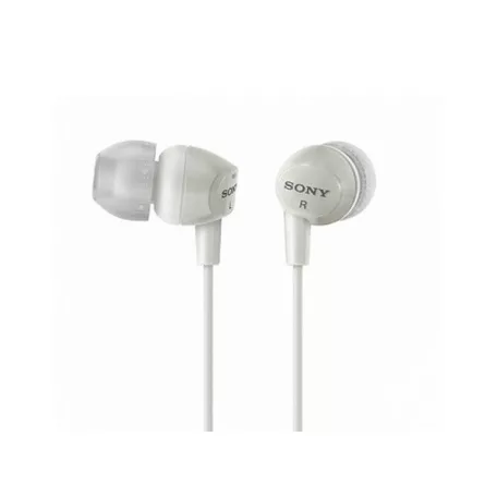 SONY MDREX15LPW.AE, 18-22000 Hz, 16 ohm, 3.5 mm Jack, 1,2 m Vezetékes szilikonos Fülhallgató, Fehér