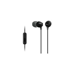   SONY MDREX15APB.CE7, 18-22000 Hz, 16 ohm, 3.5 mm Jack, 1,2 m Vezetékes, szilikonos Fülhallgató mikrofonnal, Fekete