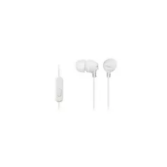  SONY MDREX15APW.CE7, 8-22000 Hz, 16 ohm, 1,2m , 3.5 mm jack, Vezetékes Fülhallgató mikrofonnal, Fehér