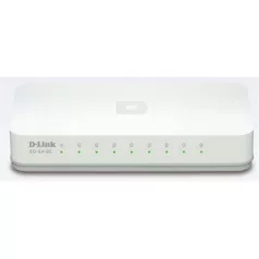 D-LINK Switch 8x100Mbps Műanyagházas Asztali, GO-SW-8E/E