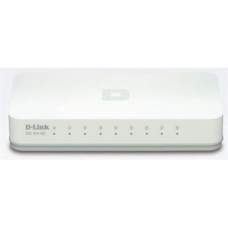 D-LINK Switch 8x100Mbps Műanyagházas Asztali, GO-SW-8E/E
