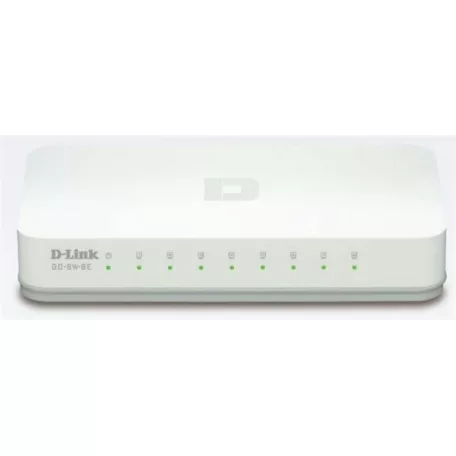 D-LINK Switch 8x100Mbps Műanyagházas Asztali, GO-SW-8E/E