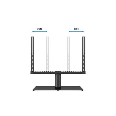 MULTIBRACKETS Forgatható asztali állvány, M VESA Tablestand Turn Black Large MAX 600x400 (40-60", 40kg)