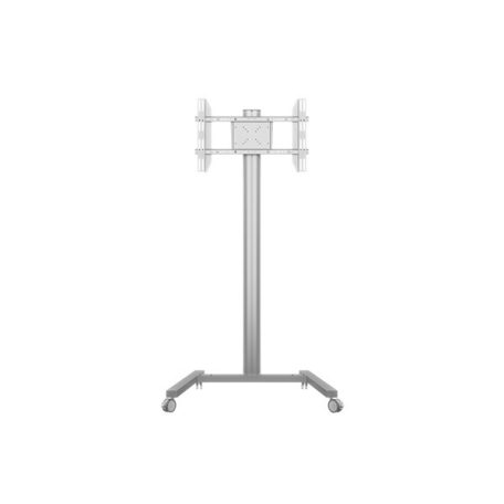 MULTIBRACKETS Gurulós padlóállvány, M Display Stand 180 Single Silver (32-65", max.VESA: 700x400 mm, 50 kg)